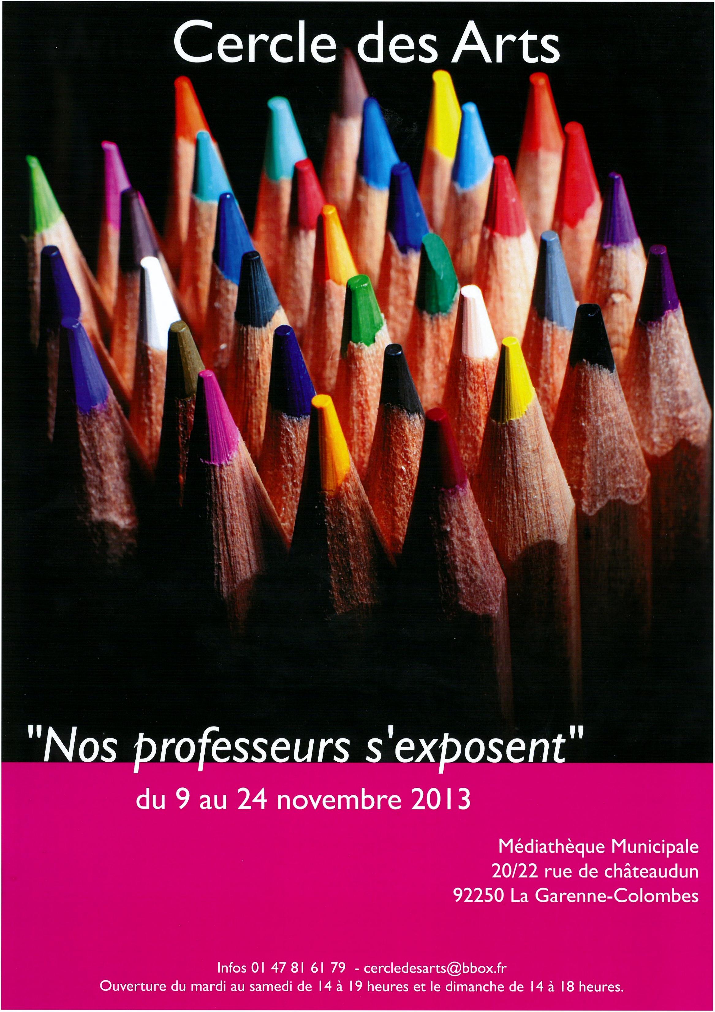 Nos professeurs s’exposent