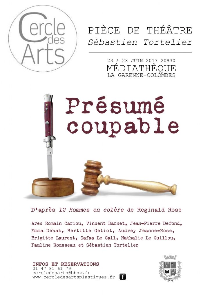 affiche présumé coupable